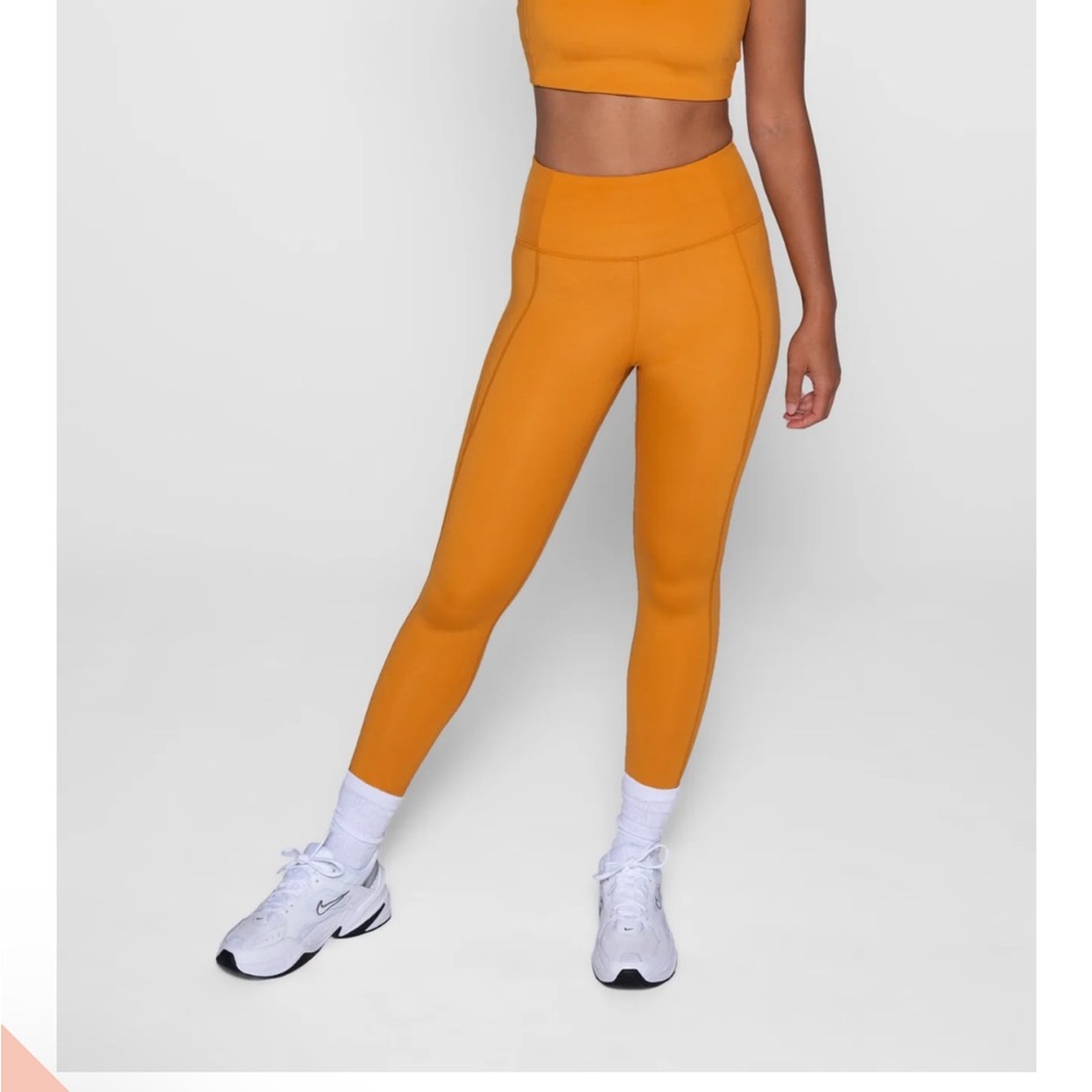 High Rise Leggings in Honey